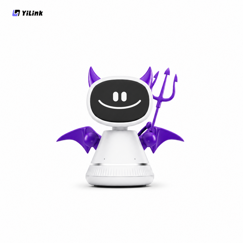 Timo AI Robot - Little Devil Edition with expressive OLED eyes - YiLink